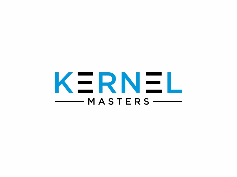 Kernel Masters logo design by glasslogo