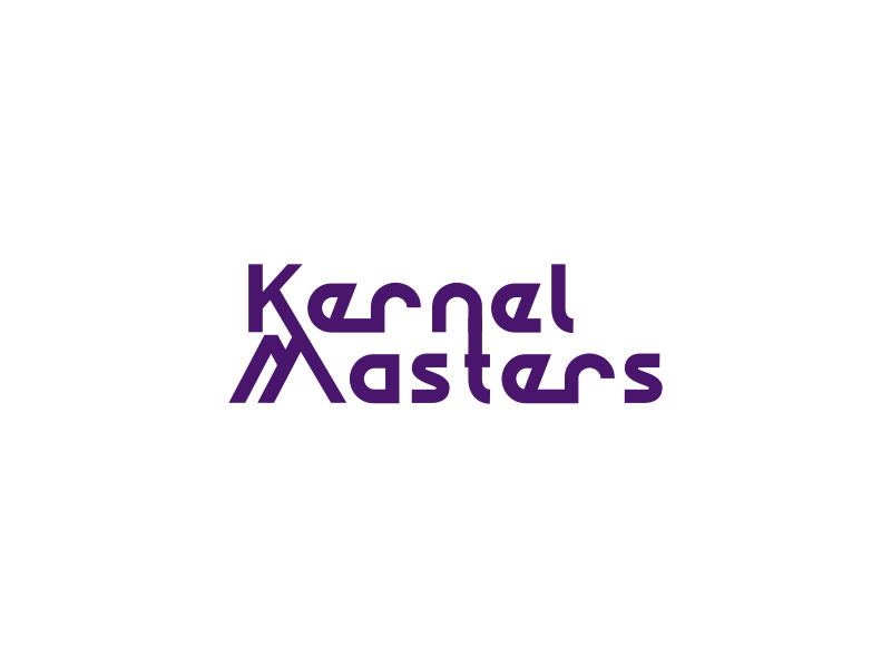 Kernel Masters logo design by Galfine