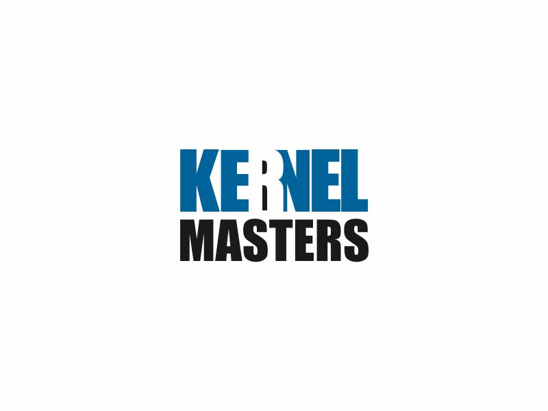 Kernel Masters logo design by up2date