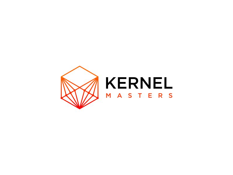 Kernel Masters logo design by Lewung