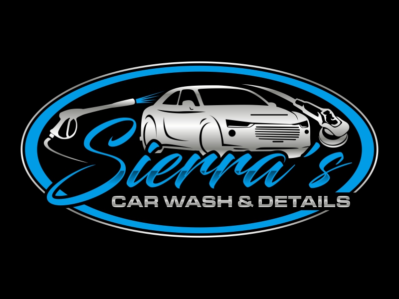 Sierra’s Car Wash & Details logo design by qqdesigns