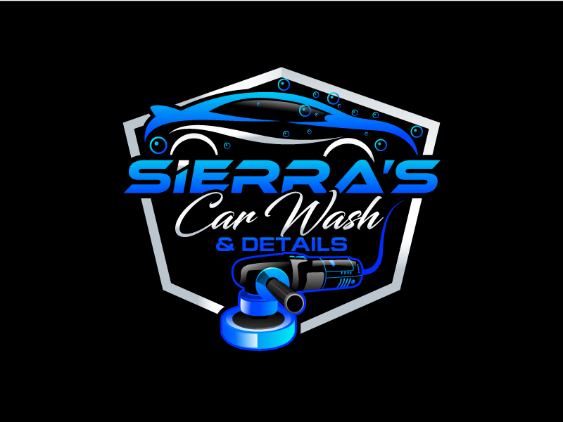 Sierra’s Car Wash & Details logo design by uttam