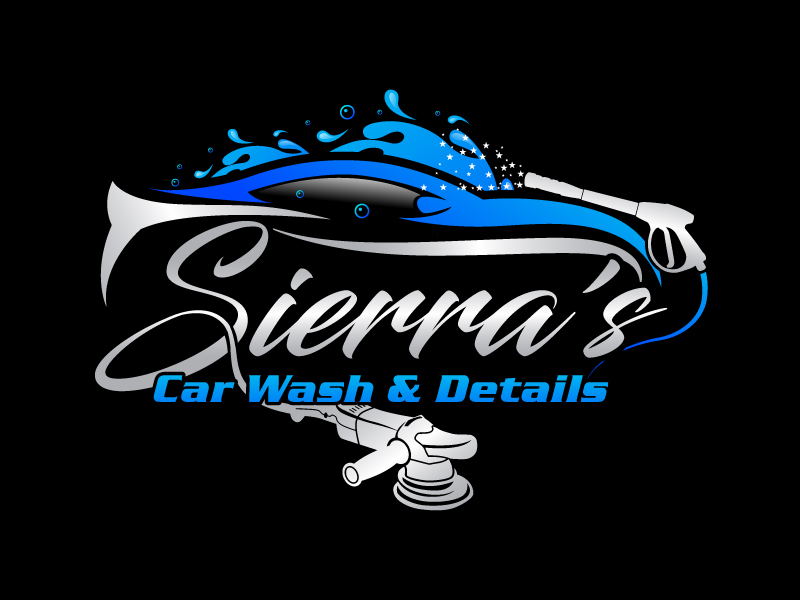 Sierra’s Car Wash & Details logo design by uttam