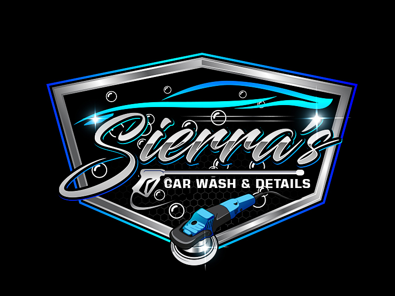 Sierra’s Car Wash & Details logo design by scriotx