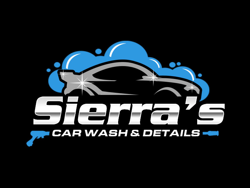 Sierra’s Car Wash & Details logo design by kunejo