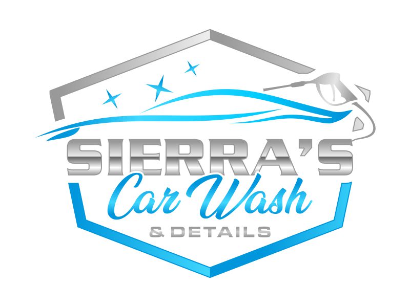 Sierra’s Car Wash & Details logo design by done