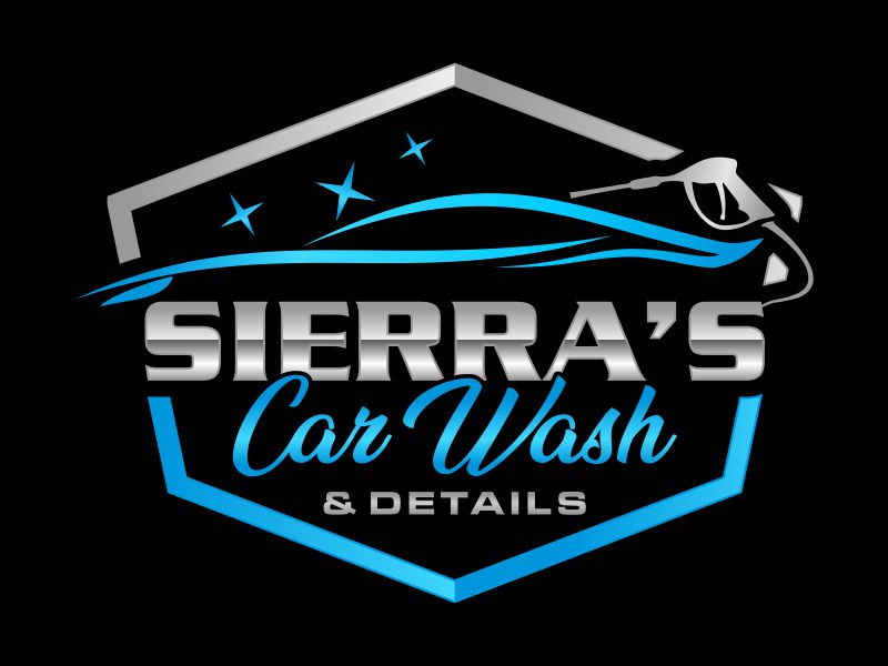 Sierra’s Car Wash & Details logo design by done
