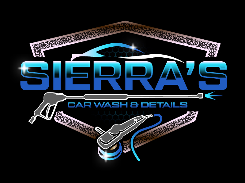Sierra’s Car Wash & Details logo design by czars