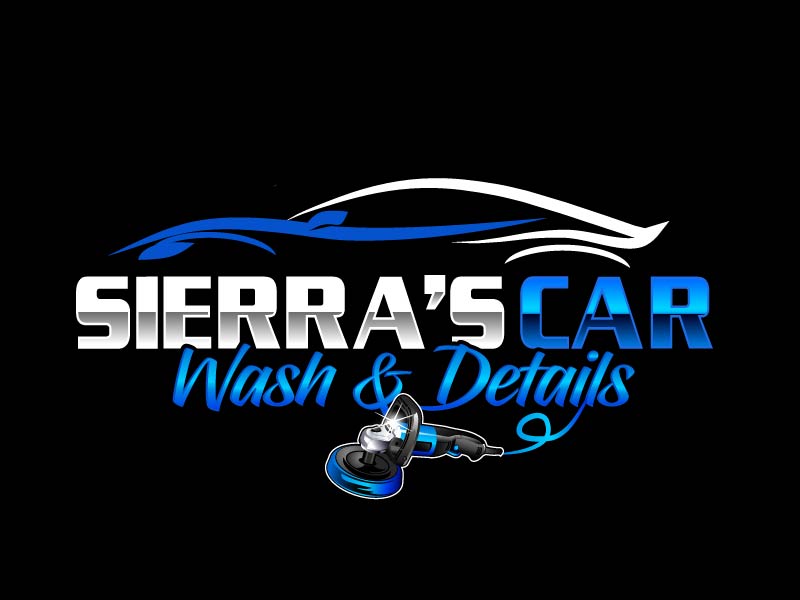Sierra’s Car Wash & Details logo design by axel182
