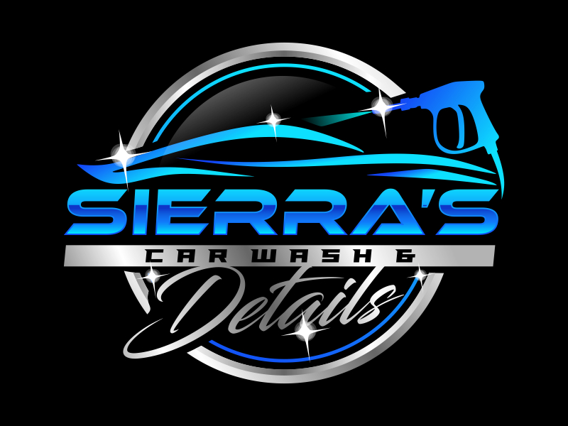 Sierra’s Car Wash & Details logo design by semar