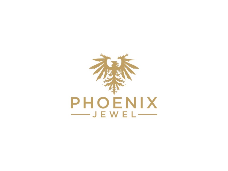Phoenix Jewel logo design by Artomoro