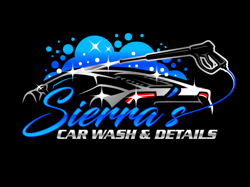 Sierra’s Car Wash & Details logo design by aRBy