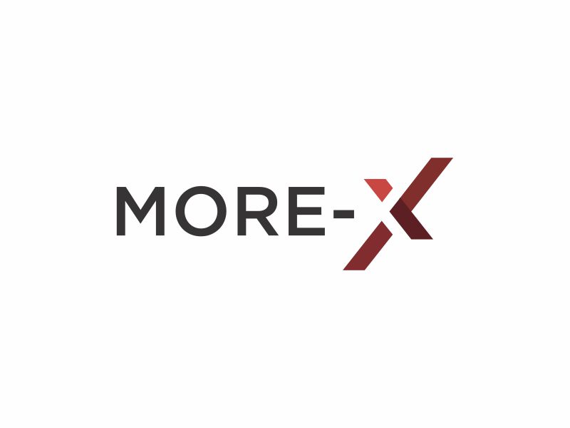 More-X logo design by zegeningen