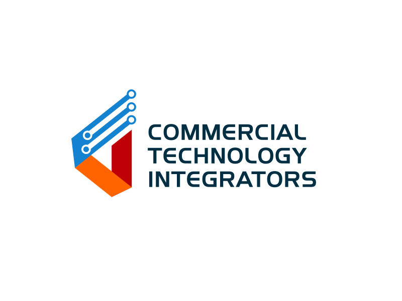 Commercial Technology Integrators logo design by pionsign