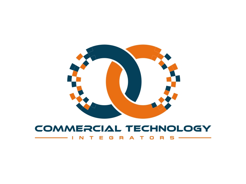Commercial Technology Integrators logo design by mutafailan