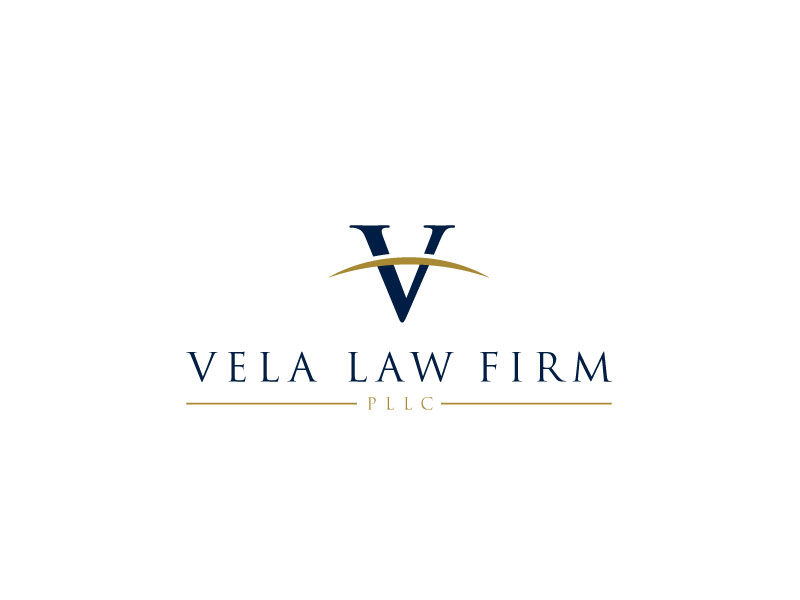 VELA LAW FIRM, PLLC logo design by bezalel