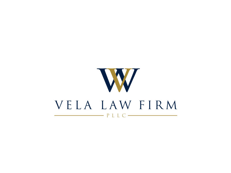 VELA LAW FIRM, PLLC logo design by bezalel
