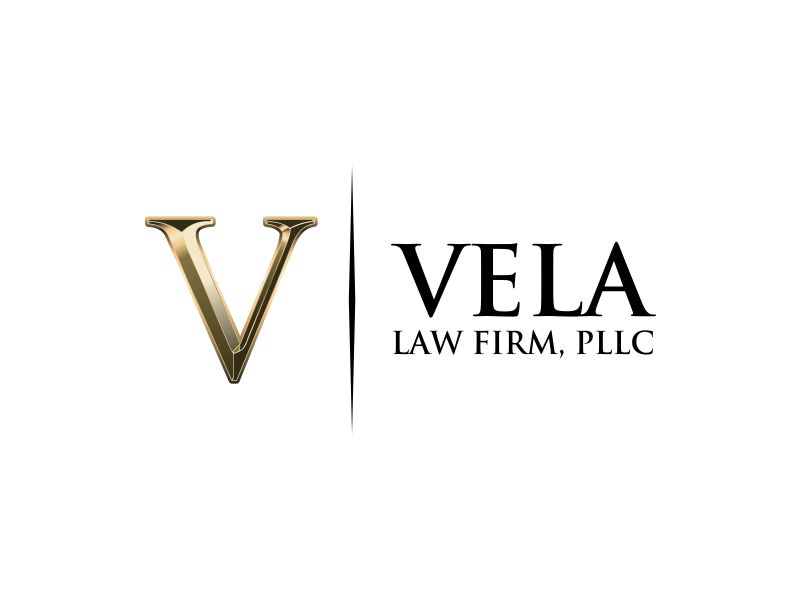 VELA LAW FIRM, PLLC logo design by done