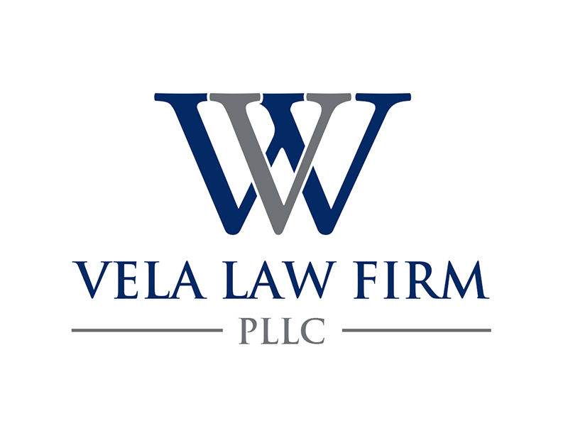 VELA LAW FIRM, PLLC logo design by PrimalGraphics