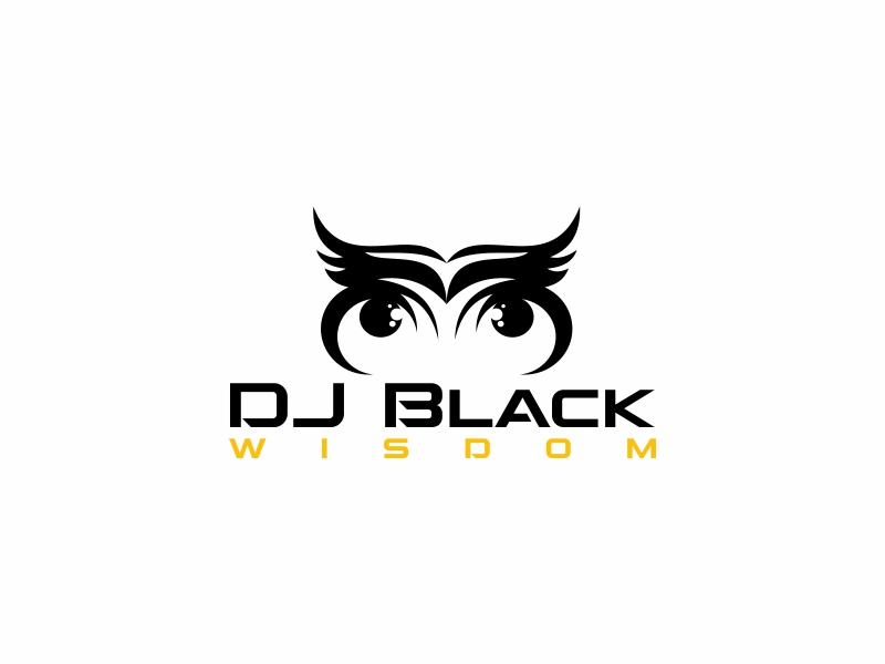 DJ Black Wisdom logo design by Greenlight