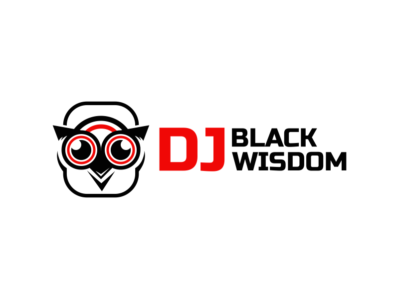 DJ Black Wisdom logo design by semar