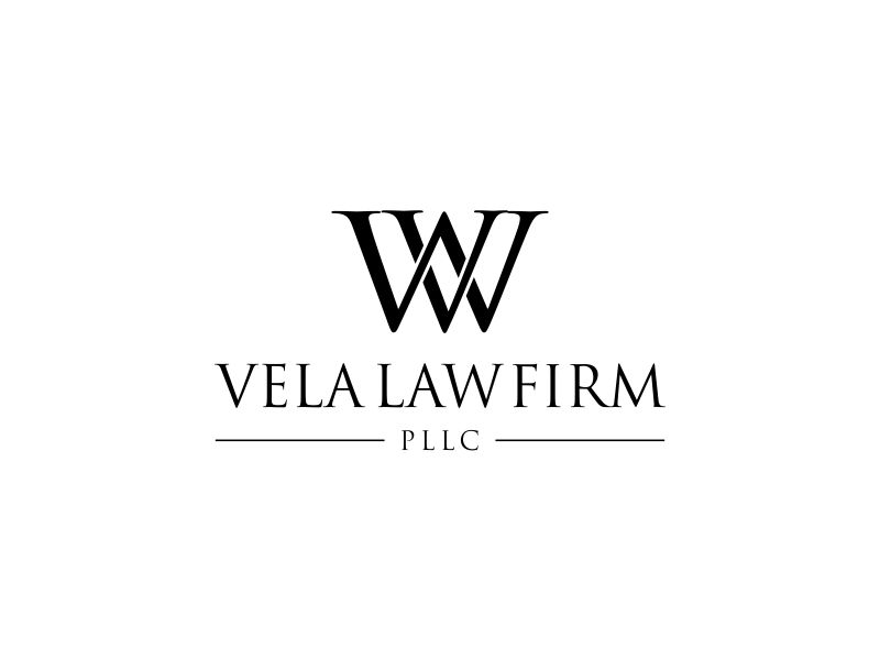 VELA LAW FIRM, PLLC logo design by MUNAROH