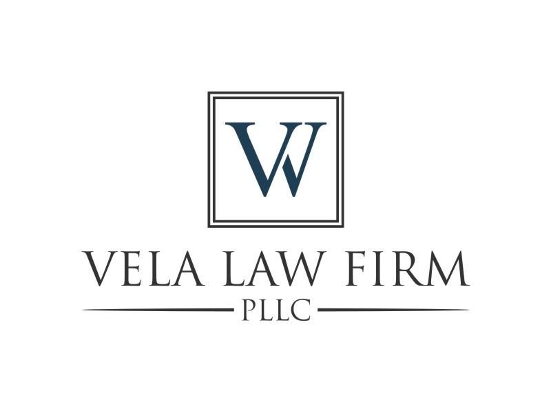 VELA LAW FIRM, PLLC logo design by lintinganarto