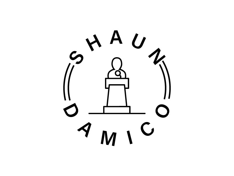 Shaun Damico logo design by DanizmaArt