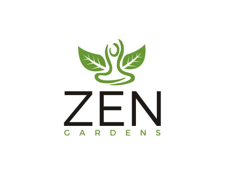 Zen Gardens logo design by nikkl