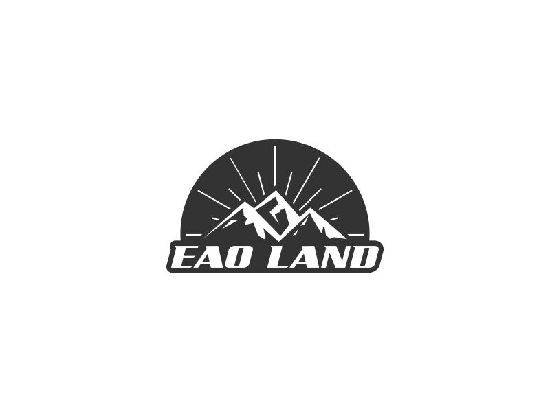 EAO LAND logo design by Akisaputra
