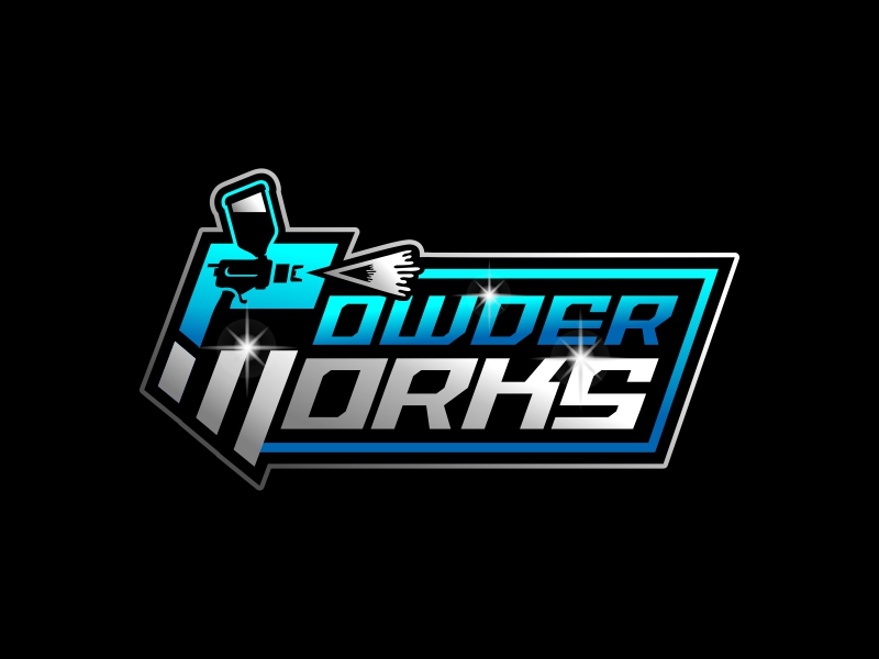 Powder Works logo design by totoy07