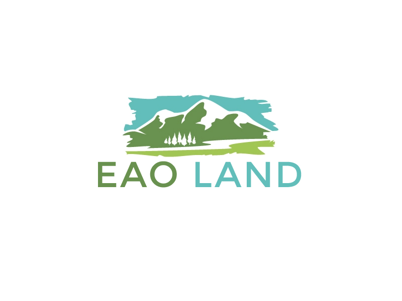 EAO LAND logo design by gilkkj