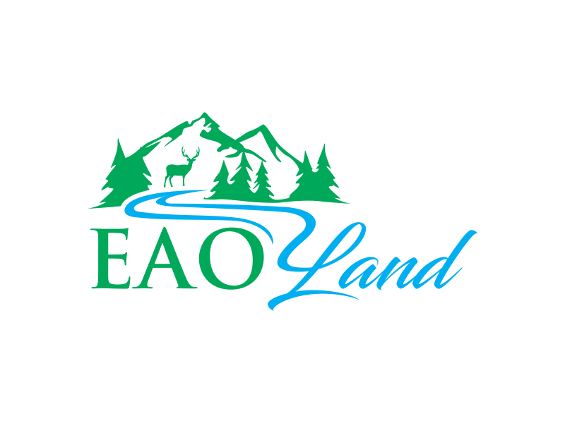 EAO LAND logo design by rokenrol