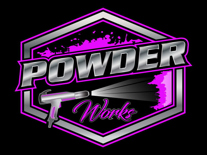 Powder Works logo design by nona