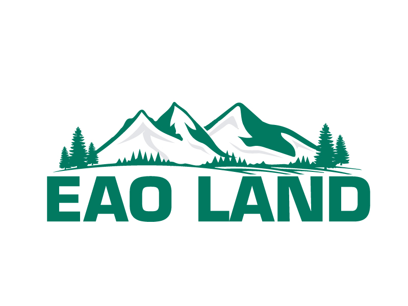 EAO LAND logo design by ElonStark