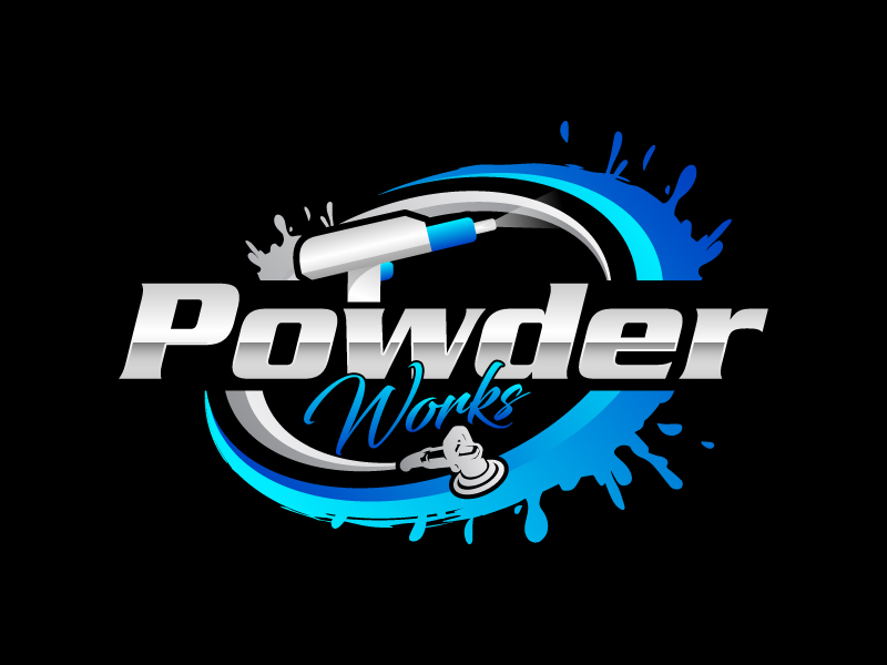 Powder Works logo design by Kirito
