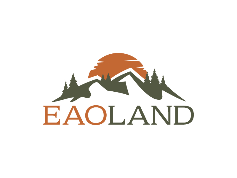 EAO LAND logo design by akilis13