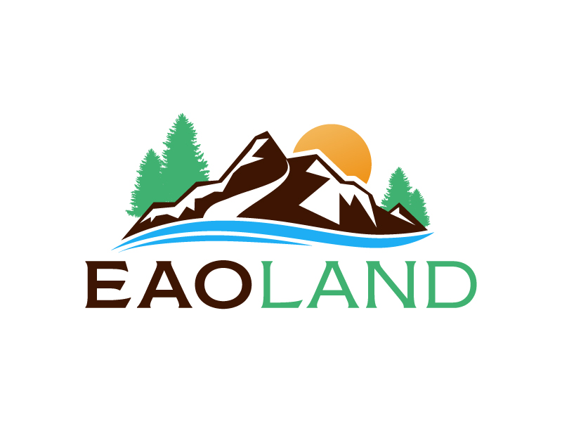 EAO LAND logo design by akilis13