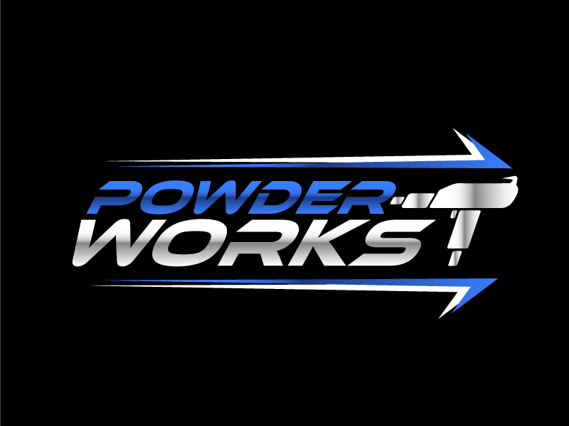 Powder Works logo design by Sami Ur Rab