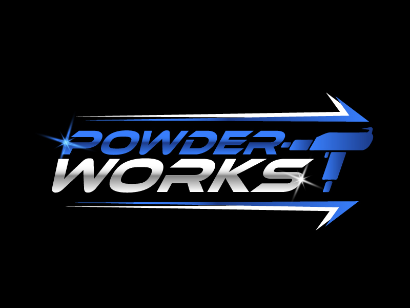 Powder Works logo design by Sami Ur Rab