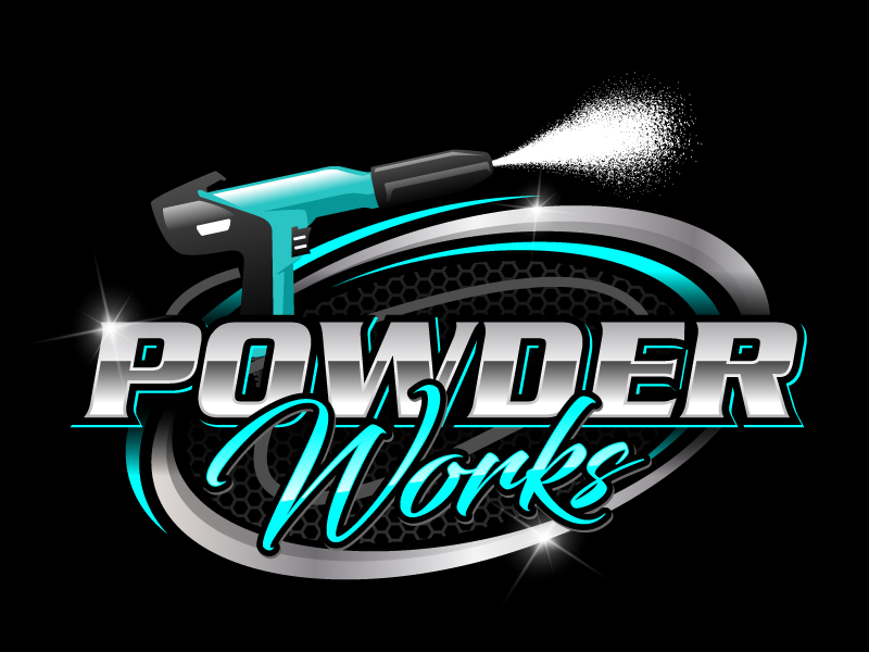 Powder Works logo design by jaize