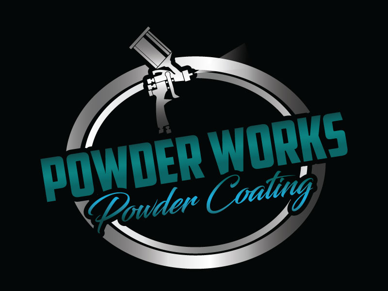 Powder Works logo design by aryamaity