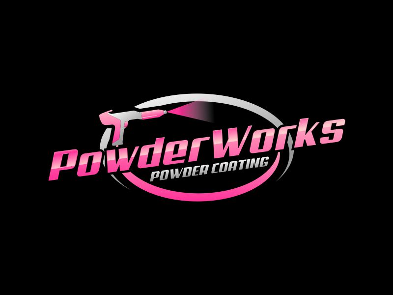 Powder Works logo design by lj.creative