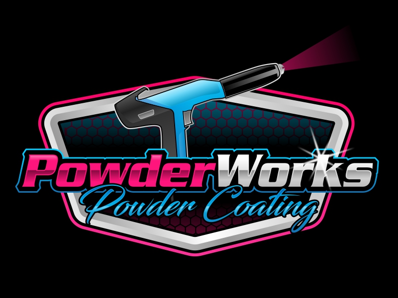 Powder Works logo design by rizuki