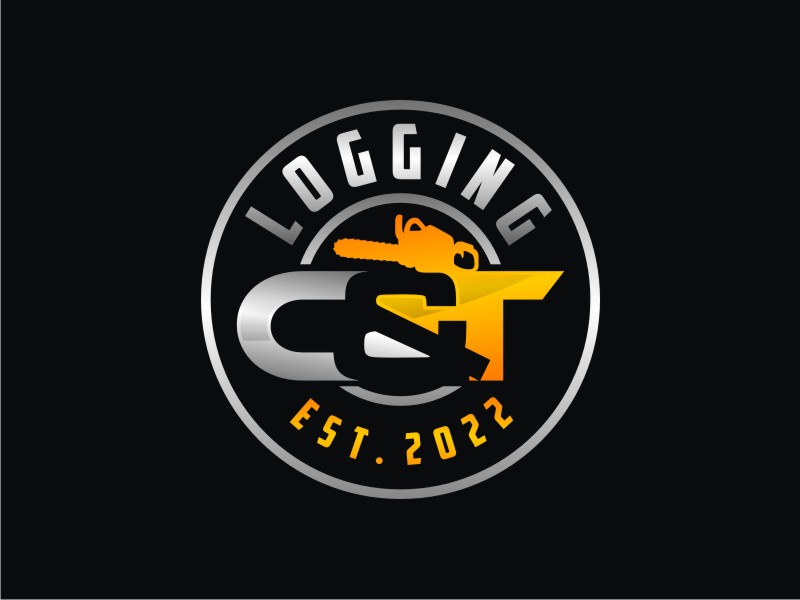C&T Logging Est 2022 logo design by Artomoro