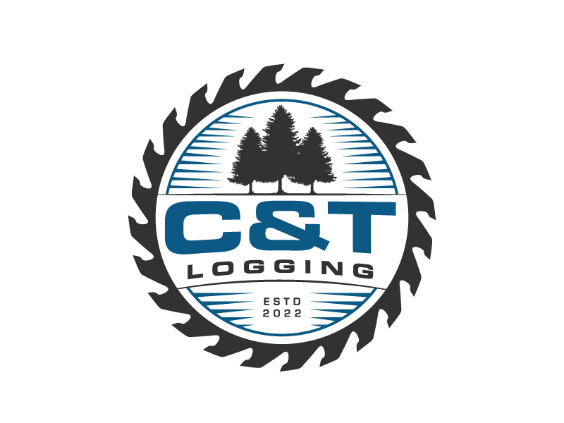 C&T Logging Est 2022 logo design by akilis13