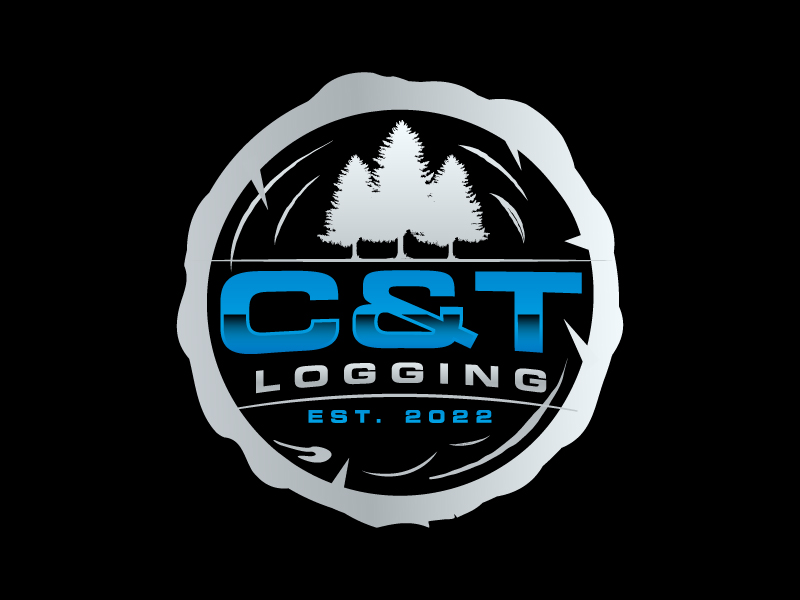 C&T Logging Est 2022 logo design by akilis13