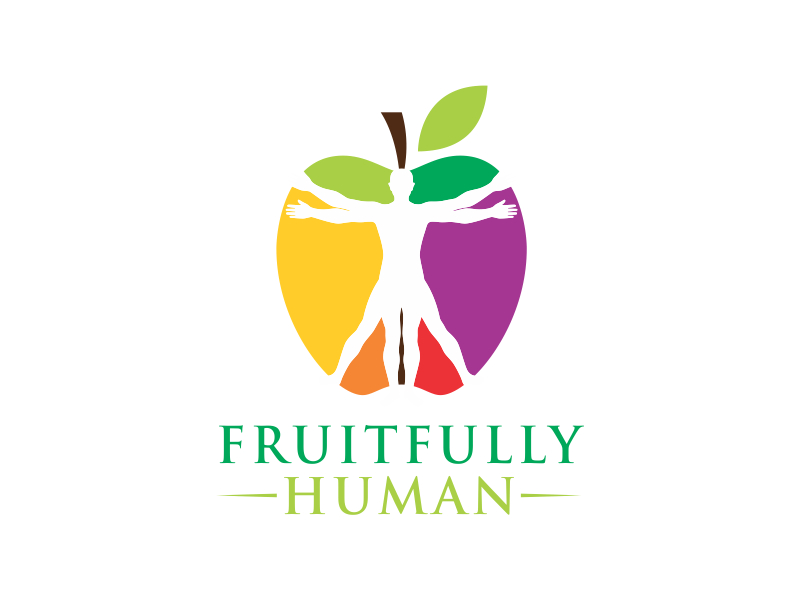 Fruitfully Human logo design by rokenrol