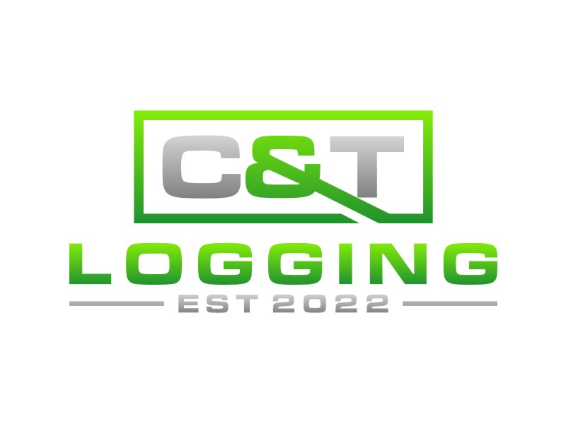 C&T Logging Est 2022 logo design by Artomoro