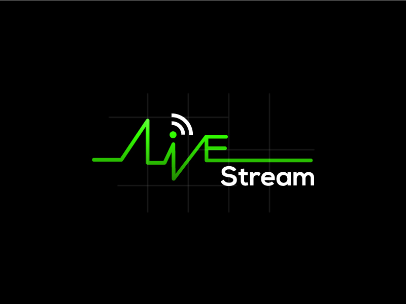 Live Stream logo design by alvin